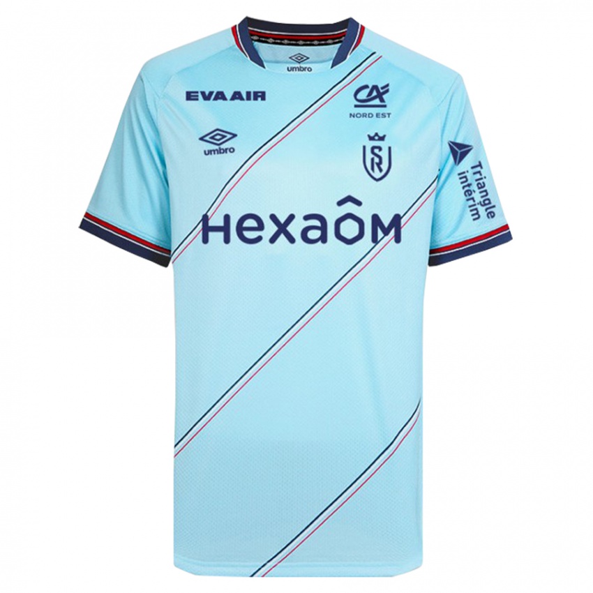 Hombre Camiseta Keryane Mansouri #0 Cielo Azul 2ª Equipación 2023/24 La Camisa