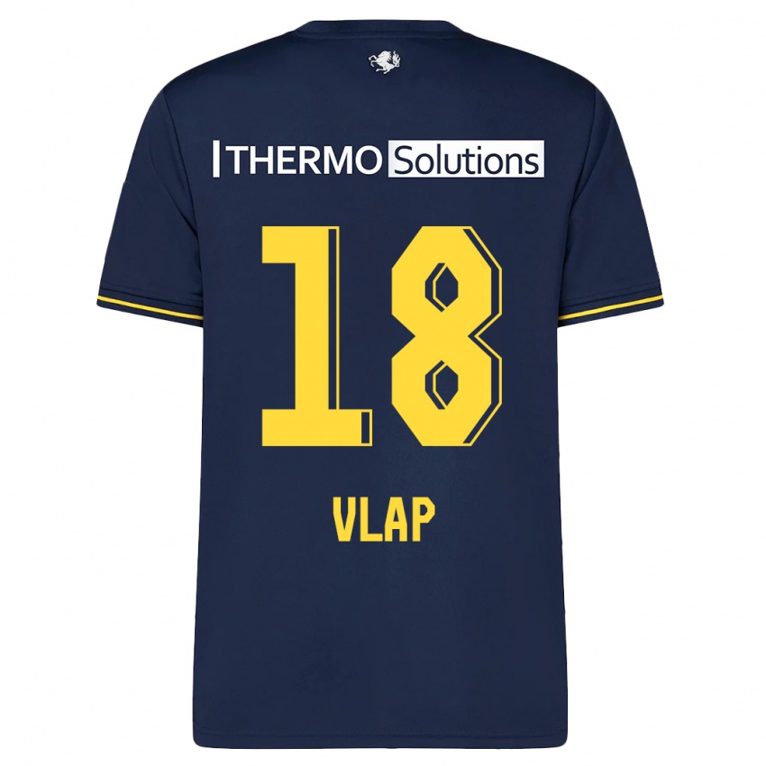 Hombre Camiseta Michel Vlap #18 Armada 2ª Equipación 2023/24 La Camisa