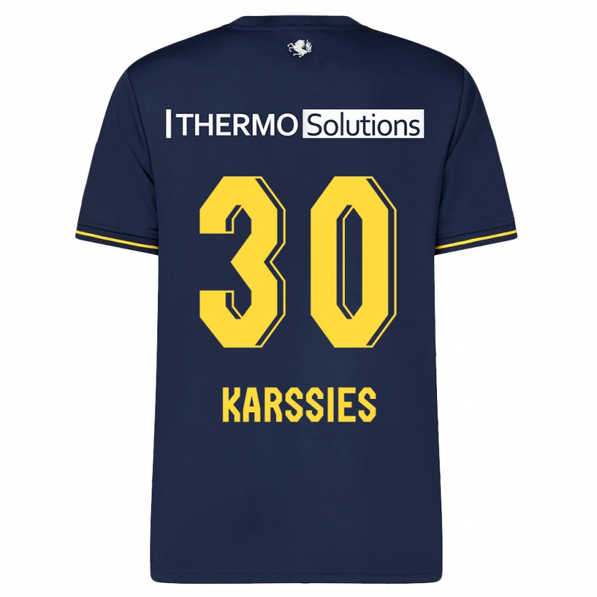 Hombre Camiseta Sam Karssies #30 Armada 2ª Equipación 2023/24 La Camisa