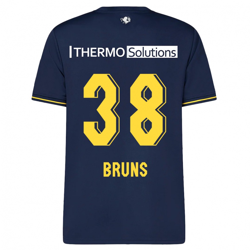 Hombre Camiseta Max Bruns #38 Armada 2ª Equipación 2023/24 La Camisa