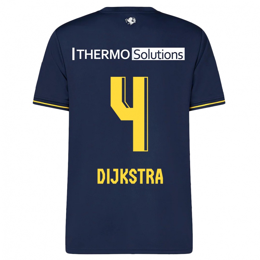 Hombre Camiseta Caitlin Dijkstra #4 Armada 2ª Equipación 2023/24 La Camisa