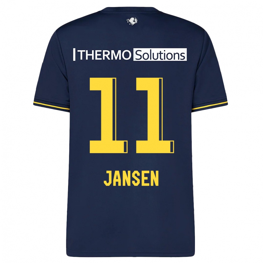 Hombre Camiseta Renate Jansen #11 Armada 2ª Equipación 2023/24 La Camisa