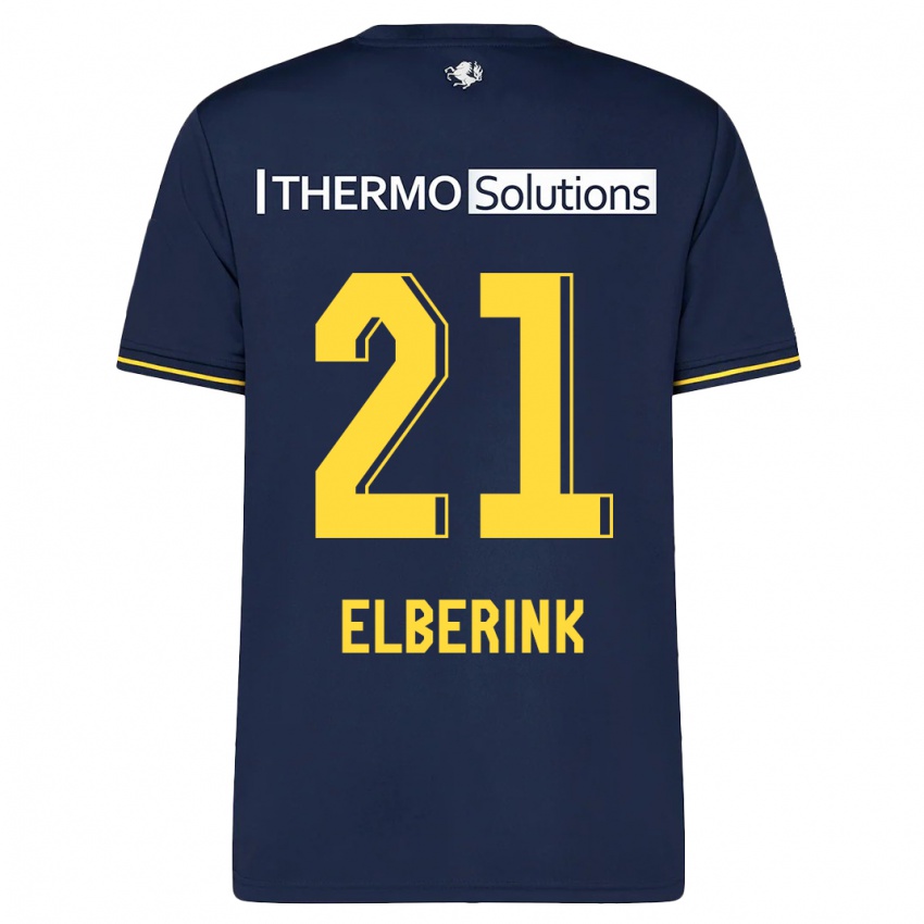 Hombre Camiseta Eva Oude Elberink #21 Armada 2ª Equipación 2023/24 La Camisa