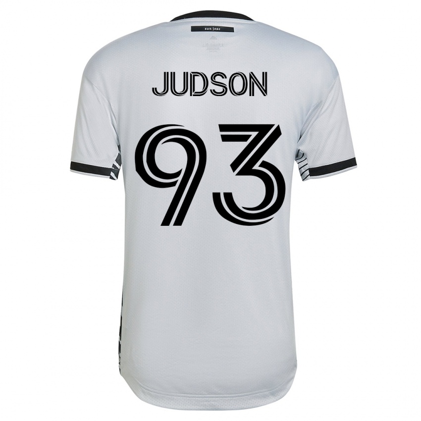 Hombre Camiseta Judson #93 Blanco 2ª Equipación 2023/24 La Camisa