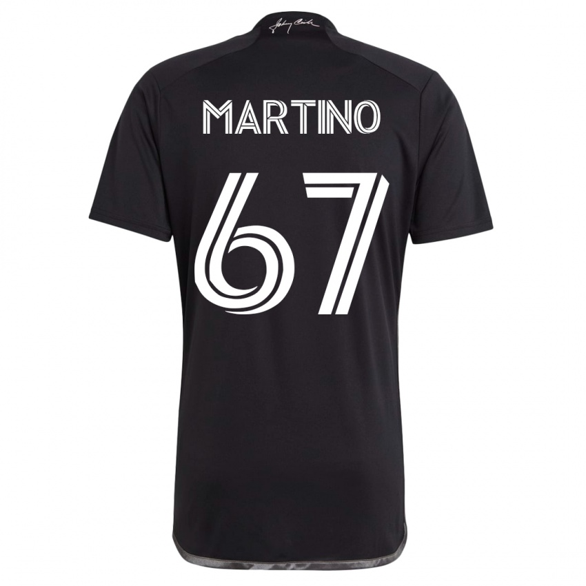 Hombre Camiseta Ben Martino #67 Negro 2ª Equipación 2023/24 La Camisa