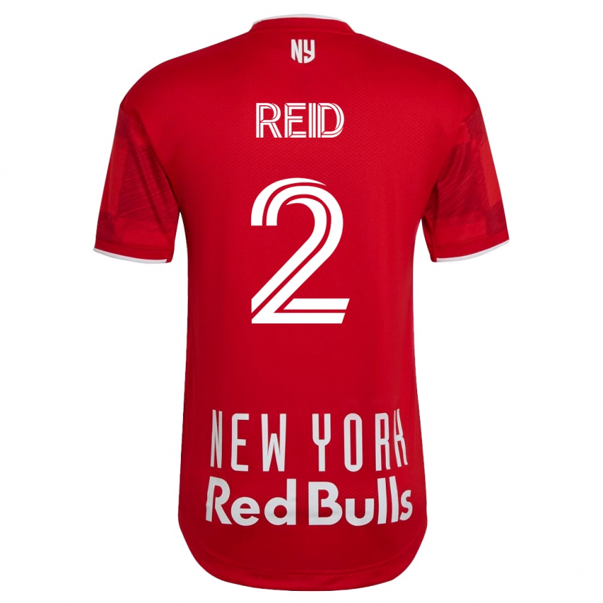 Hombre Camiseta Jayden Reid #2 Beige-Dorado 2ª Equipación 2023/24 La Camisa
