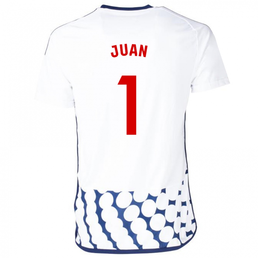 Hombre Camiseta Ramón Juan #1 Blanco 2ª Equipación 2023/24 La Camisa