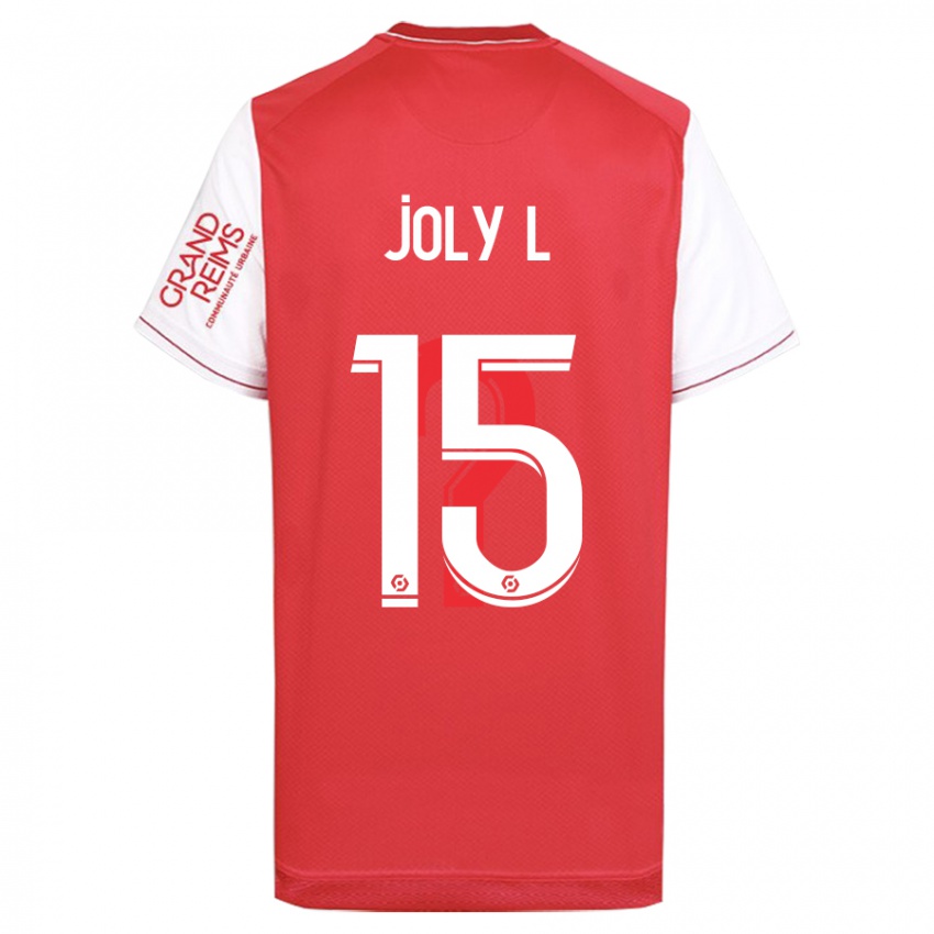 Mujer Camiseta Lou Ann Joly #15 Rojo 1ª Equipación 2023/24 La Camisa