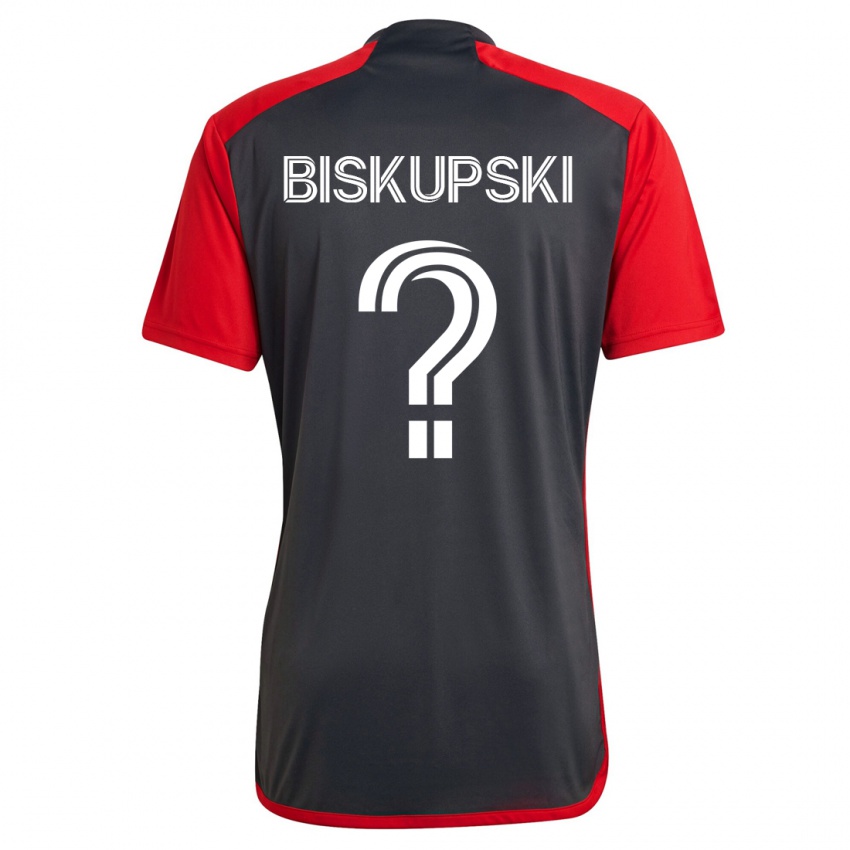 Mujer Camiseta Philip Biskupski #0 Gris 1ª Equipación 2023/24 La Camisa