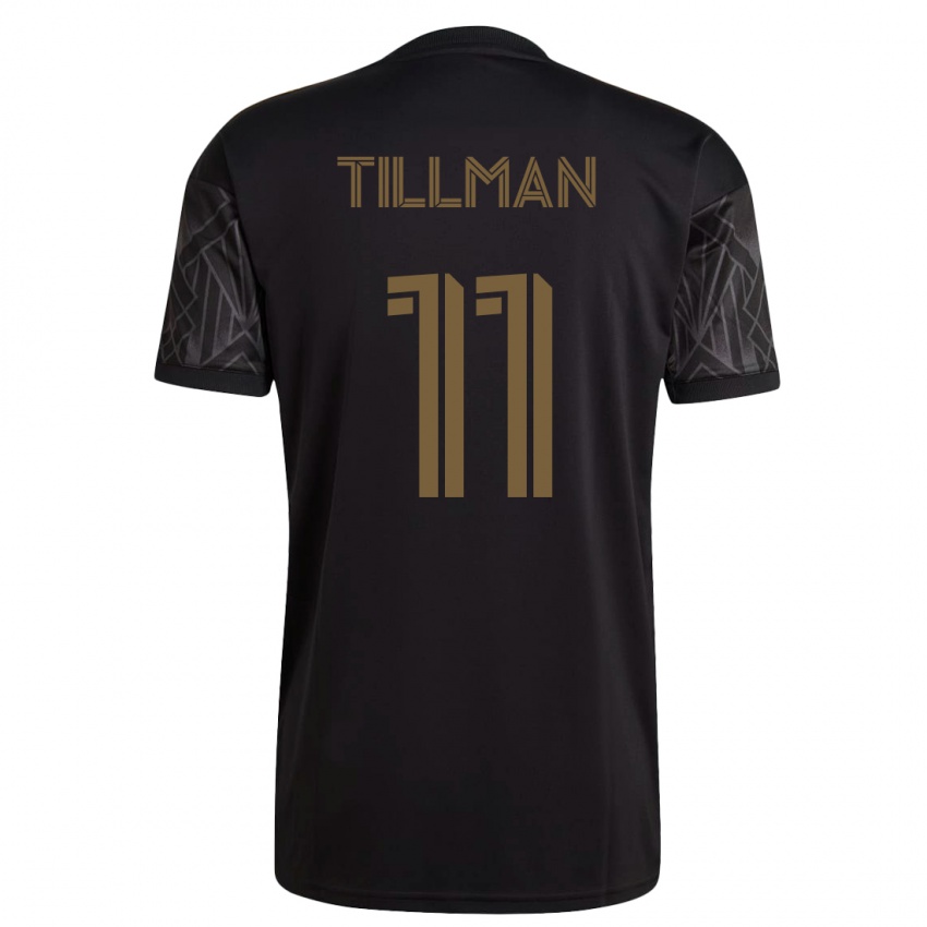Mujer Camiseta Timothy Tillman #11 Negro 1ª Equipación 2023/24 La Camisa
