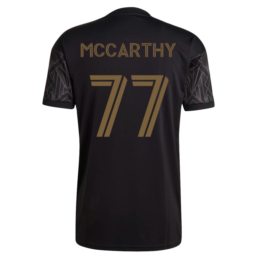 Mujer Camiseta John Mccarthy #77 Negro 1ª Equipación 2023/24 La Camisa