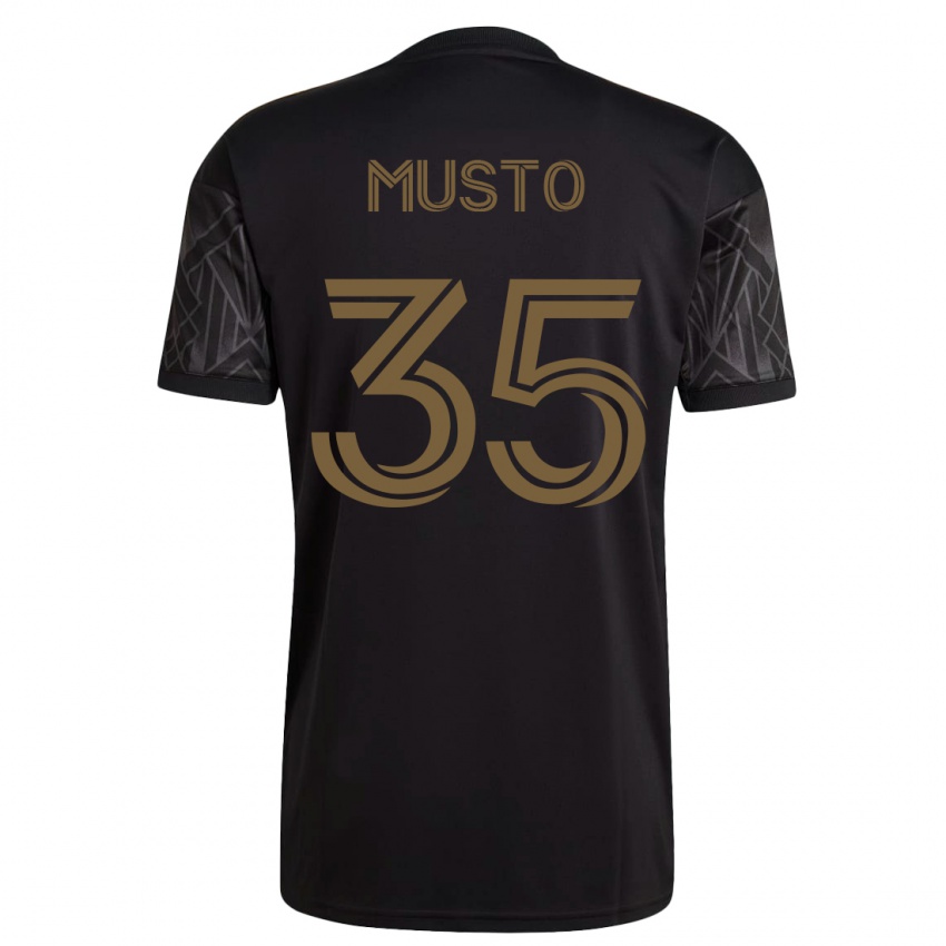 Mujer Camiseta Tommy Musto #35 Negro 1ª Equipación 2023/24 La Camisa