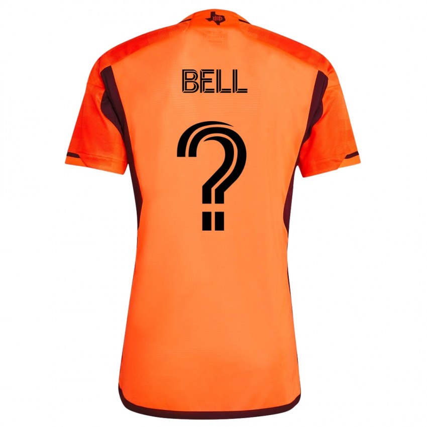 Mujer Camiseta Jahmani Bell #0 Naranja 1ª Equipación 2023/24 La Camisa