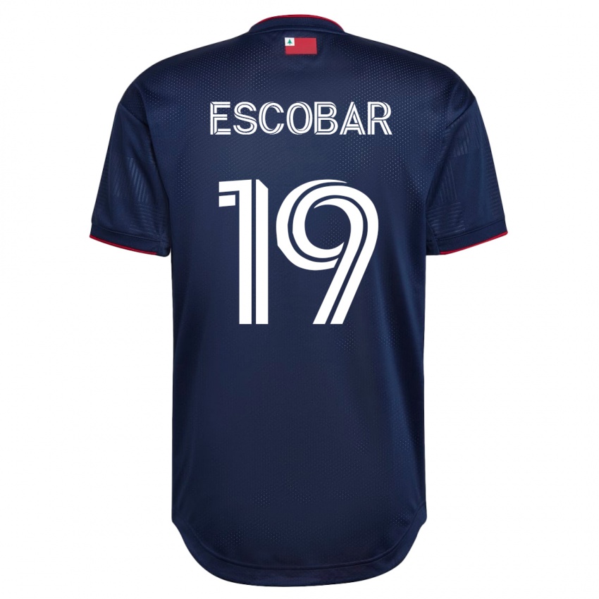 Mujer Camiseta Olger Escobar #19 Armada 1ª Equipación 2023/24 La Camisa