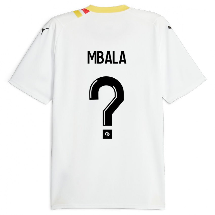 Mujer Camiseta Keny Mbala #0 Negro 2ª Equipación 2023/24 La Camisa