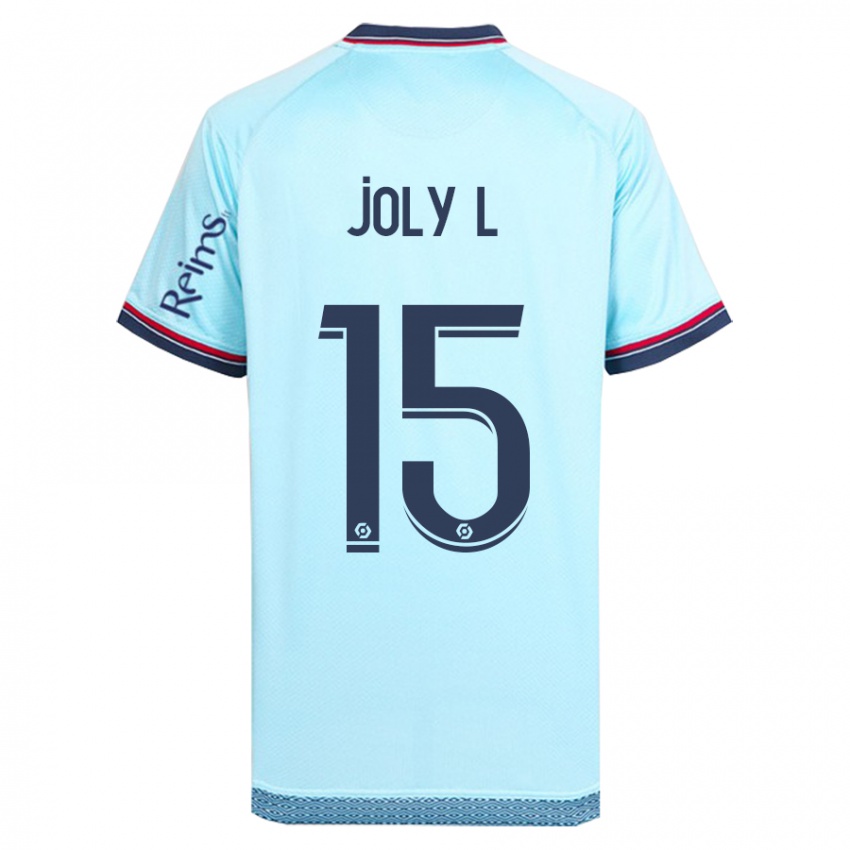 Mujer Camiseta Lou Ann Joly #15 Cielo Azul 2ª Equipación 2023/24 La Camisa