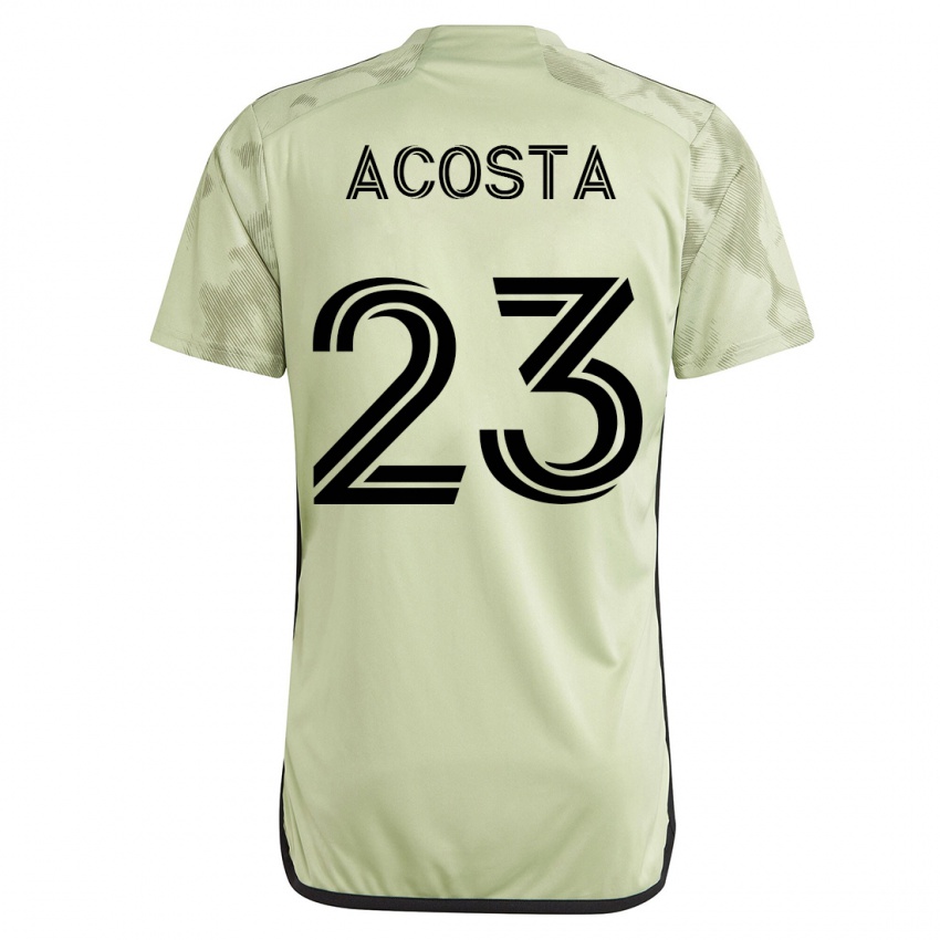 Mujer Camiseta Kellyn Acosta #23 Verde 2ª Equipación 2023/24 La Camisa