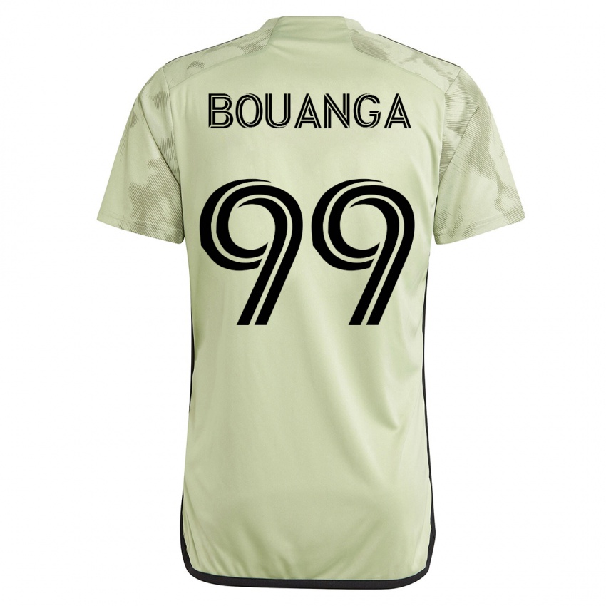 Mujer Camiseta Denis Bouanga #99 Verde 2ª Equipación 2023/24 La Camisa