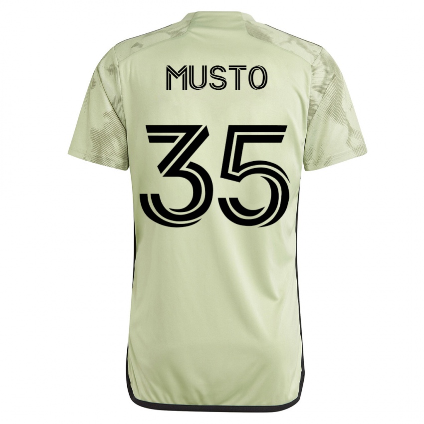 Mujer Camiseta Tommy Musto #35 Verde 2ª Equipación 2023/24 La Camisa