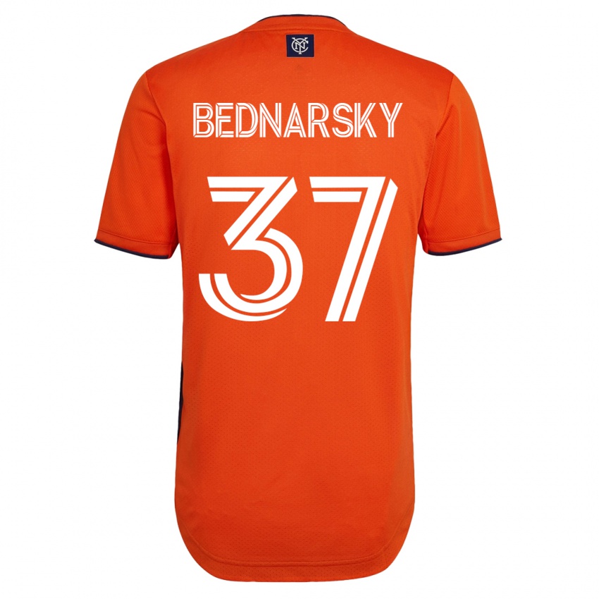 Mujer Camiseta Stevo Bednarsky #37 Negro 2ª Equipación 2023/24 La Camisa