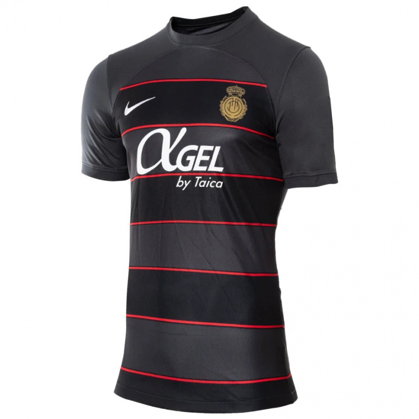 Mujer Camiseta Vedat Muriqi #7 Negro 2ª Equipación 2023/24 La Camisa