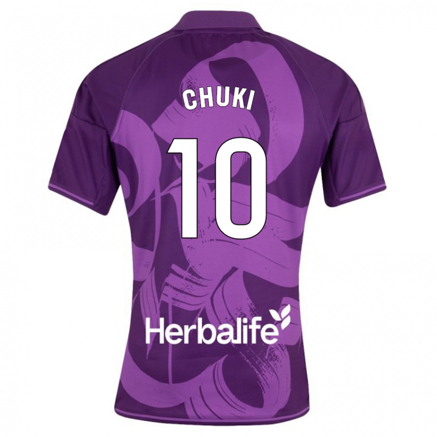 Mujer Camiseta Chuki #10 Violeta 2ª Equipación 2023/24 La Camisa