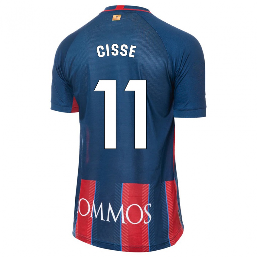 Niño Camiseta Bakary Cissé #11 Armada 1ª Equipación 2023/24 La Camisa