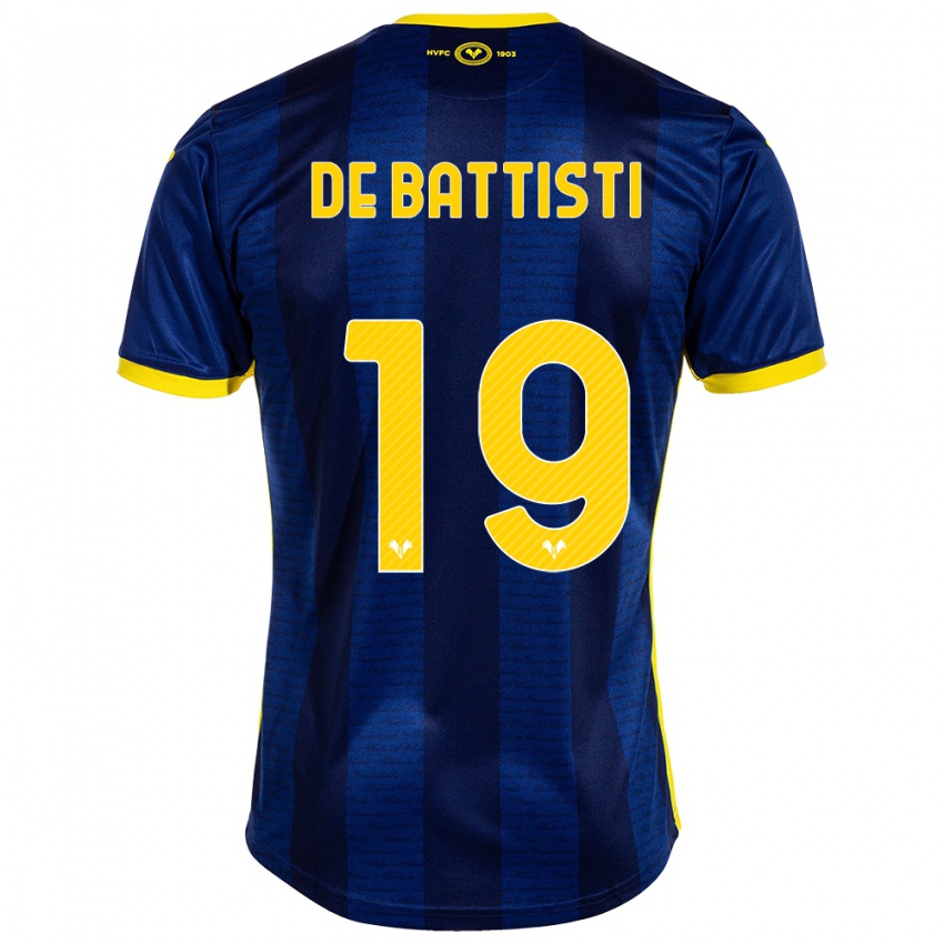 Niño Camiseta Davide De Battisti #19 Armada 1ª Equipación 2023/24 La Camisa