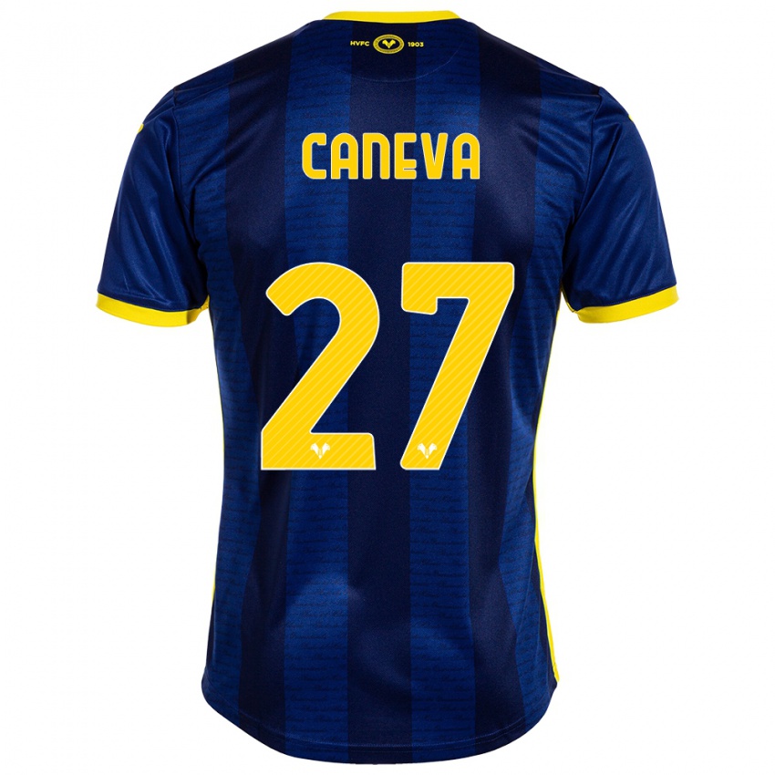 Niño Camiseta Elia Caneva #27 Armada 1ª Equipación 2023/24 La Camisa