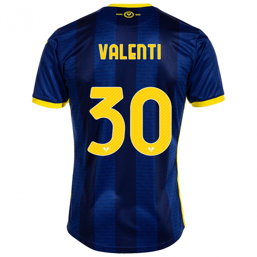 Niño Camiseta Francesco Valenti #30 Armada 1ª Equipación 2023/24 La Camisa