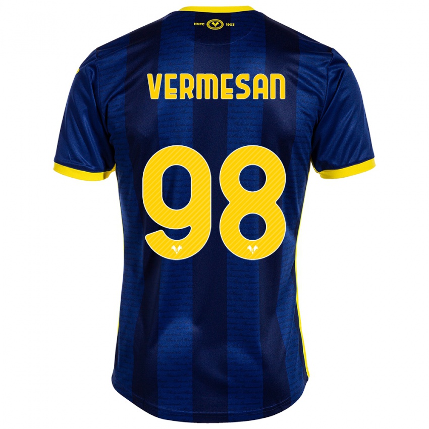 Niño Camiseta Ioan Vermesan #98 Armada 1ª Equipación 2023/24 La Camisa