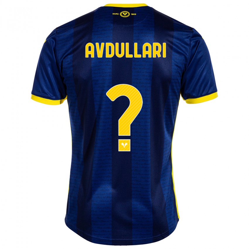 Niño Camiseta Davide Avdullari #0 Armada 1ª Equipación 2023/24 La Camisa