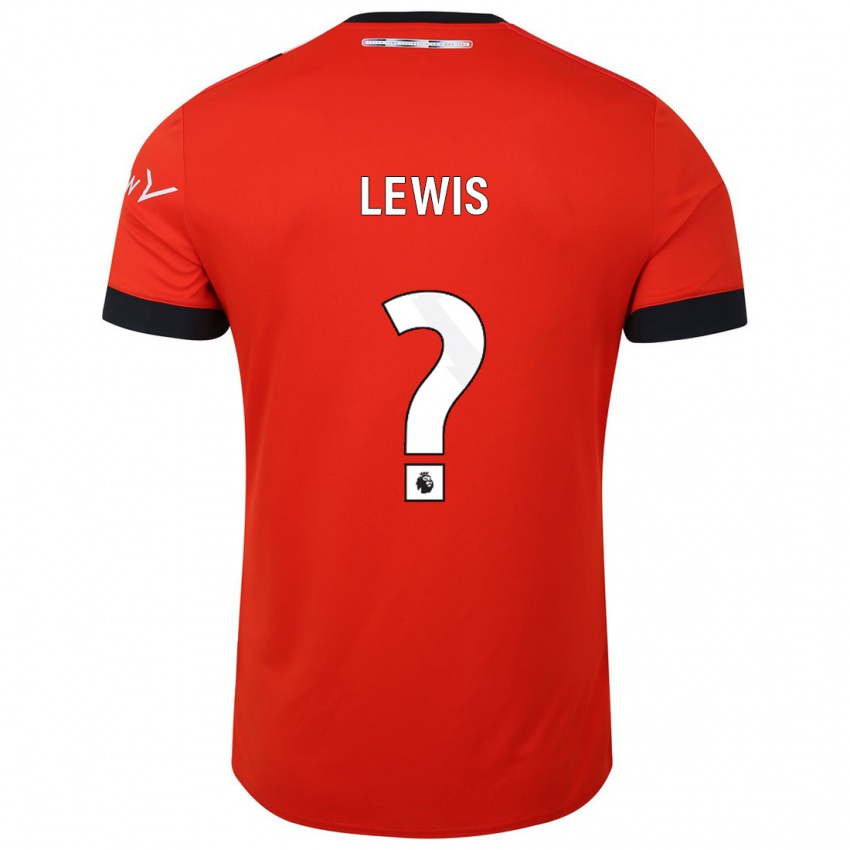 Niño Camiseta Millar Matthews-Lewis #0 Rojo 1ª Equipación 2023/24 La Camisa