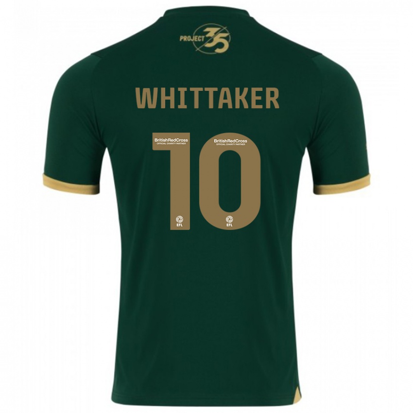 Niño Camiseta Morgan Whittaker #10 Verde 1ª Equipación 2023/24 La Camisa