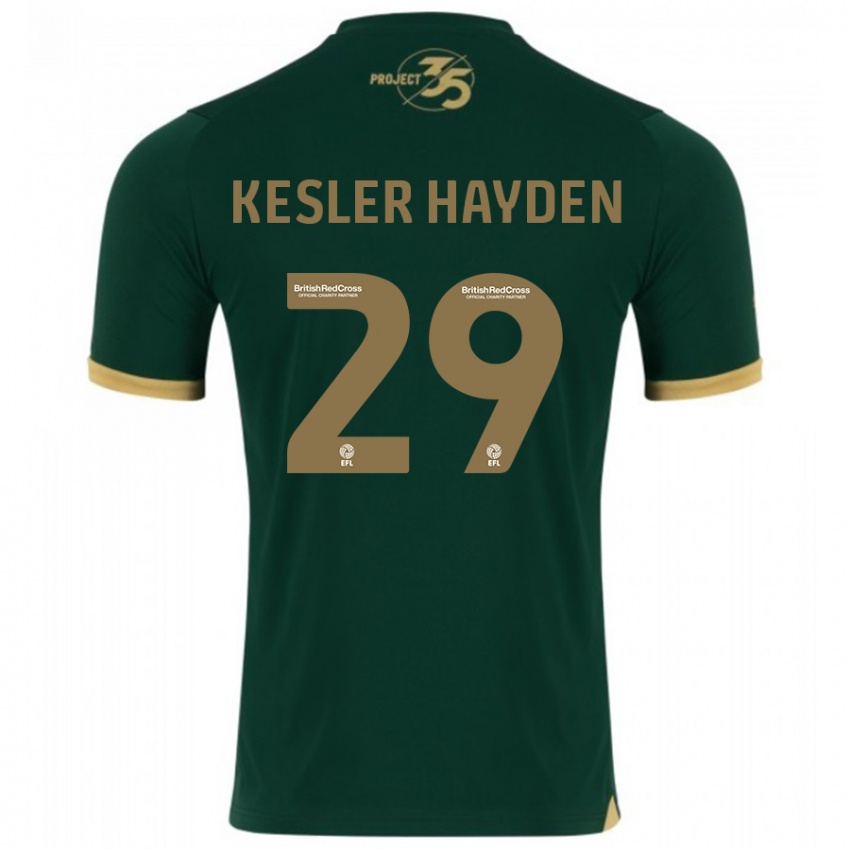 Niño Camiseta Kaine Kesler-Hayden #29 Verde 1ª Equipación 2023/24 La Camisa