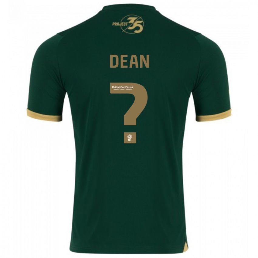 Niño Camiseta Oscar Dean #0 Verde 1ª Equipación 2023/24 La Camisa