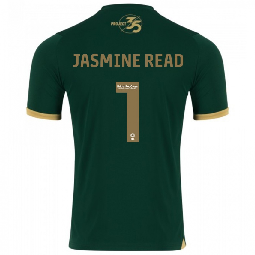 Niño Camiseta Jasmine Read #1 Verde 1ª Equipación 2023/24 La Camisa