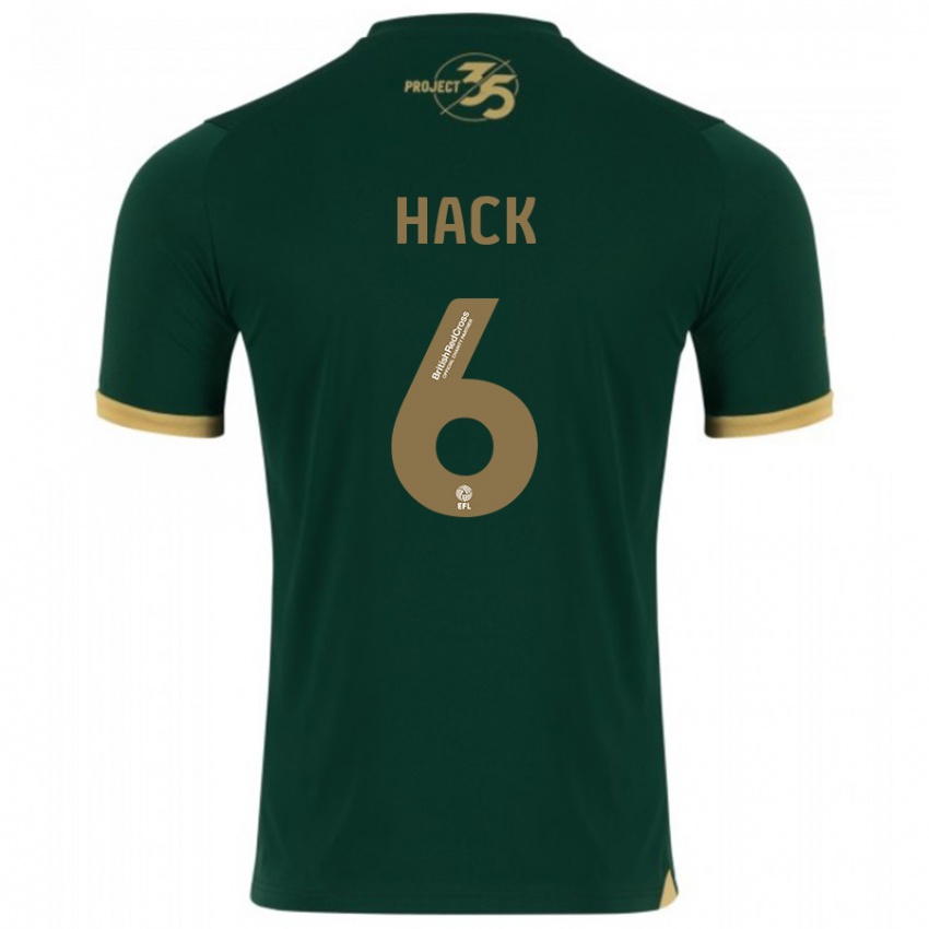 Niño Camiseta Lucy Hack #6 Verde 1ª Equipación 2023/24 La Camisa