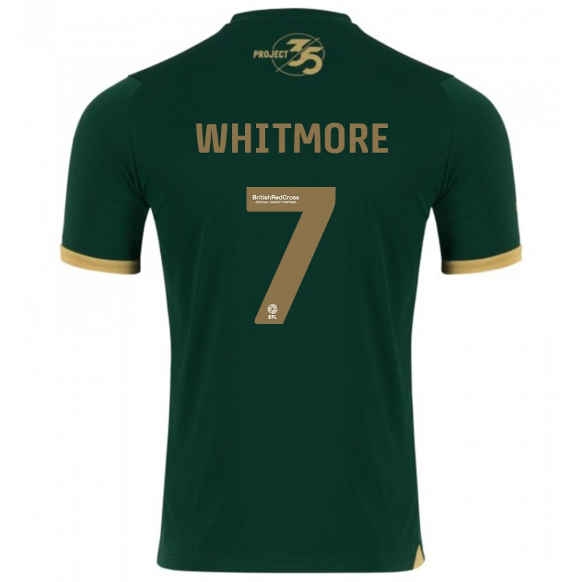 Niño Camiseta Charlotte Whitmore #7 Verde 1ª Equipación 2023/24 La Camisa