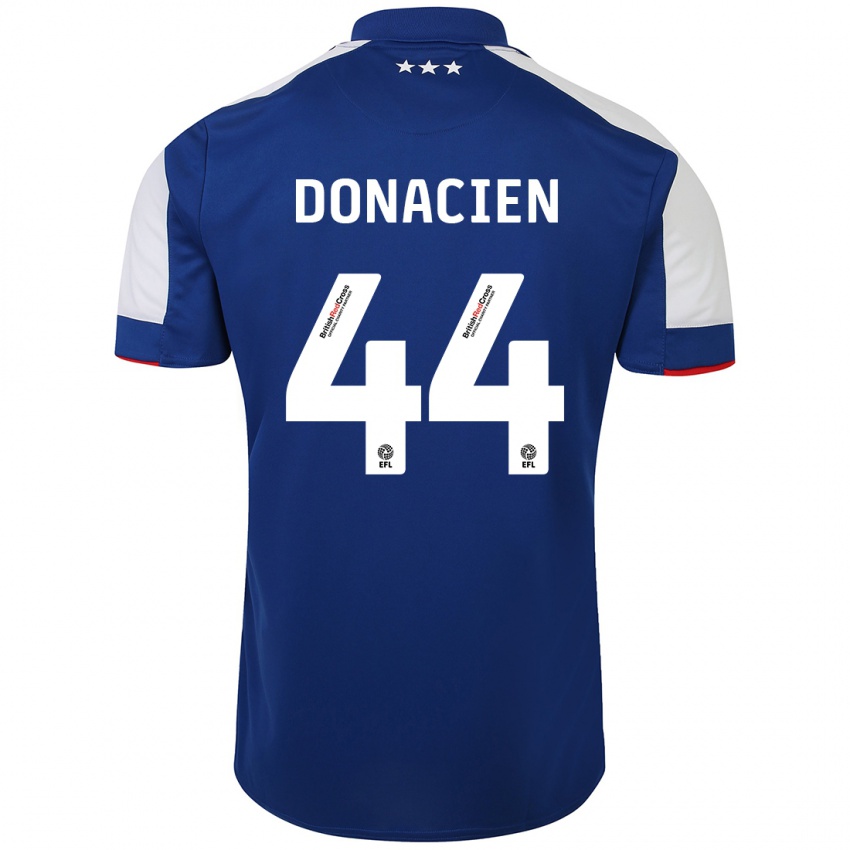 Niño Camiseta Janoi Donacien #44 Azul 1ª Equipación 2023/24 La Camisa