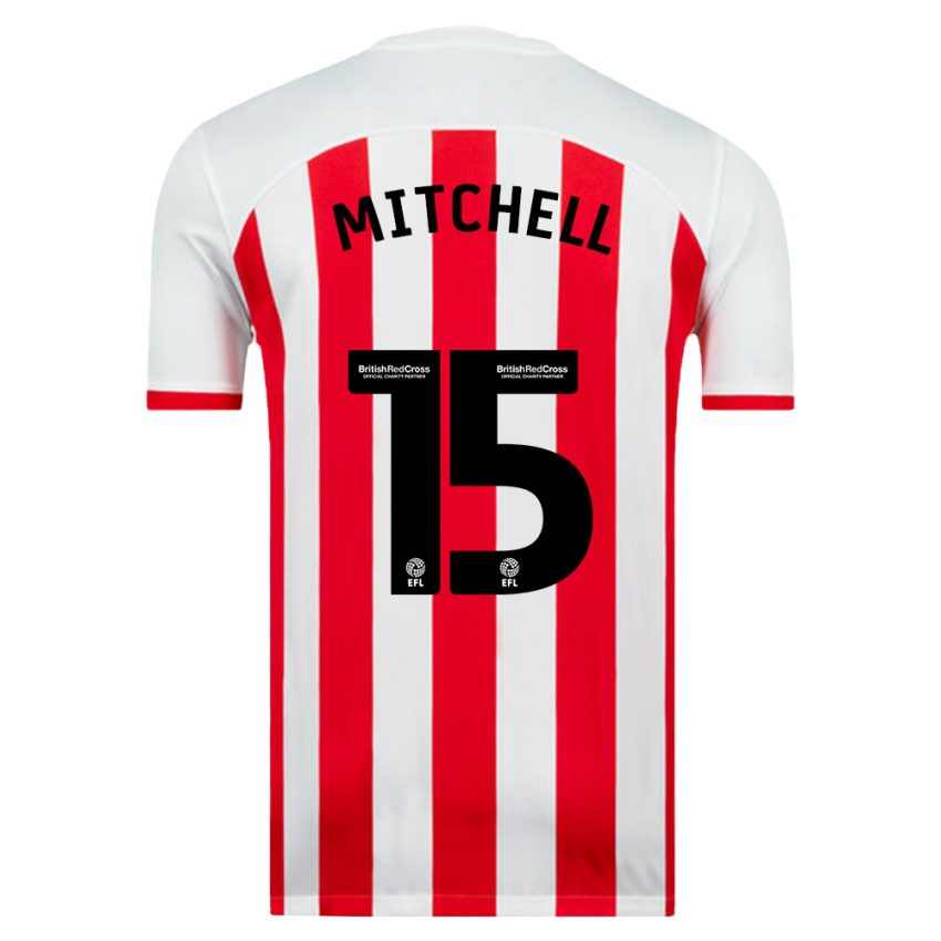 Niño Camiseta Cuba Mitchell #15 Blanco 1ª Equipación 2023/24 La Camisa