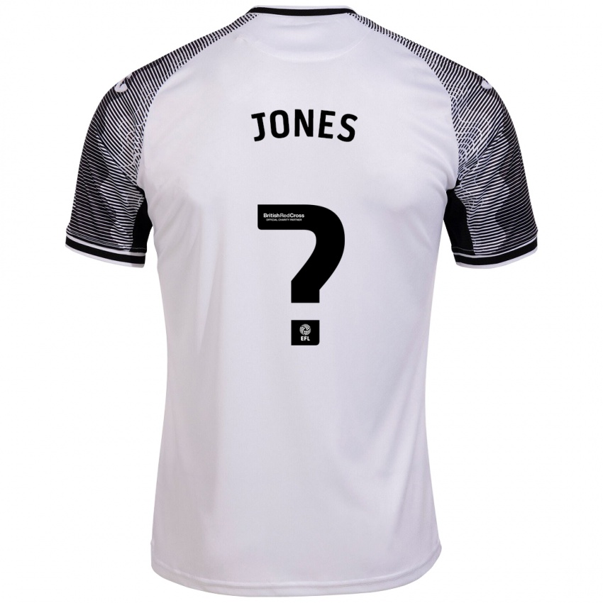 Niño Camiseta Harry Jones #0 Blanco 1ª Equipación 2023/24 La Camisa