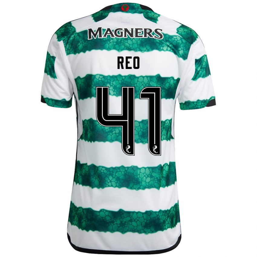 Niño Camiseta Reo Hatate #41 Verde 1ª Equipación 2023/24 La Camisa