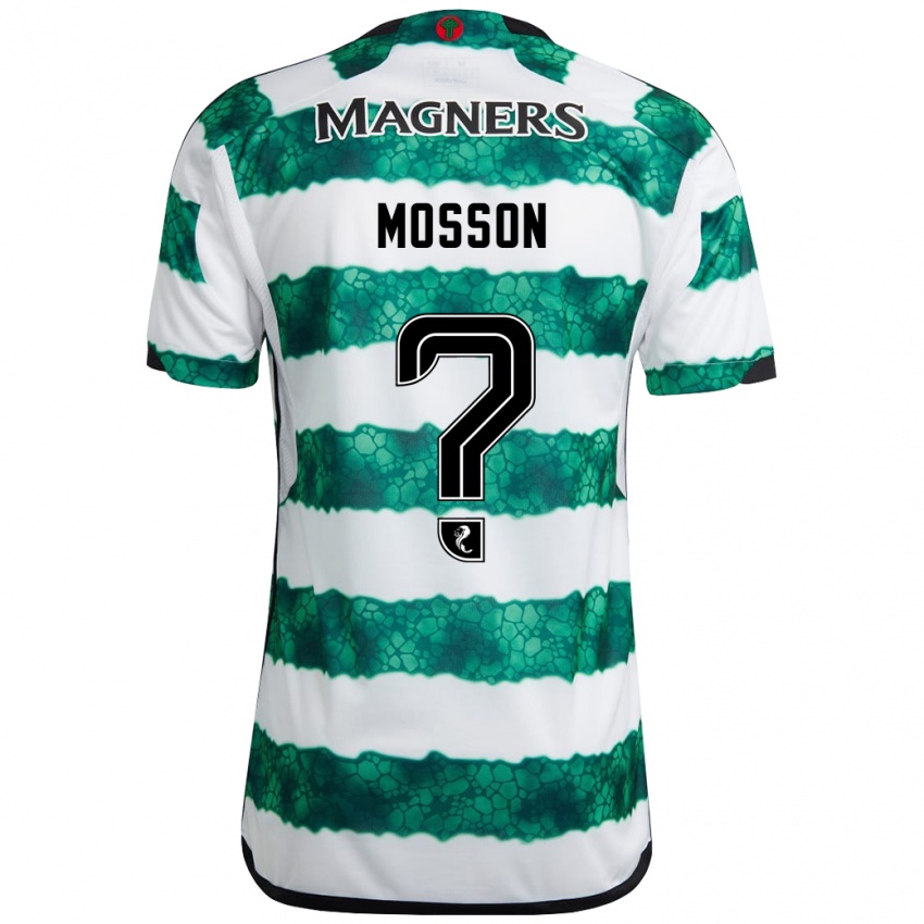 Niño Camiseta Louis Mosson #0 Verde 1ª Equipación 2023/24 La Camisa