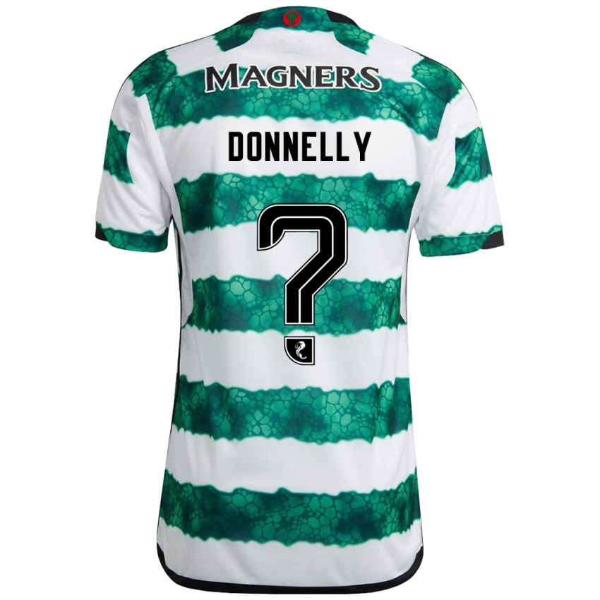 Niño Camiseta Jacob Donnelly #0 Verde 1ª Equipación 2023/24 La Camisa