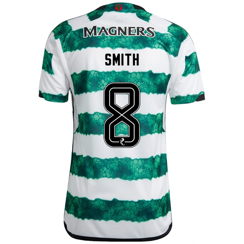 Niño Camiseta Jenny Smith #8 Verde 1ª Equipación 2023/24 La Camisa