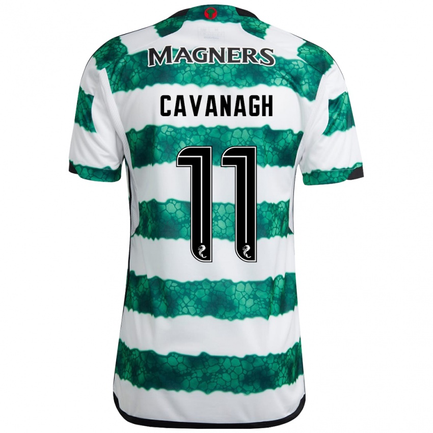 Niño Camiseta Colette Cavanagh #11 Verde 1ª Equipación 2023/24 La Camisa