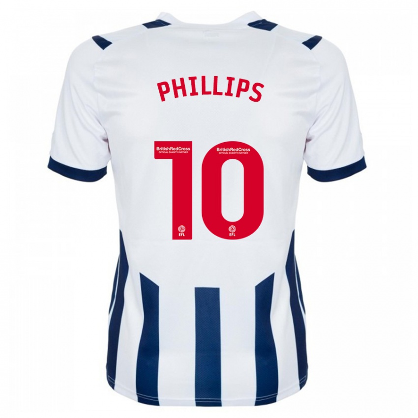 Niño Camiseta Matt Phillips #10 Blanco 1ª Equipación 2023/24 La Camisa