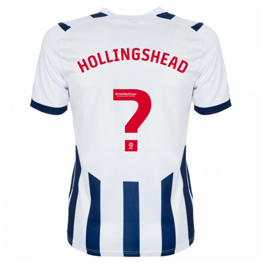 Niño Camiseta Ronnie Hollingshead #0 Blanco 1ª Equipación 2023/24 La Camisa