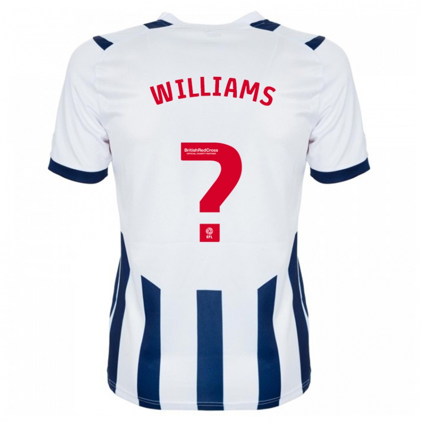 Niño Camiseta Alex Williams #0 Blanco 1ª Equipación 2023/24 La Camisa